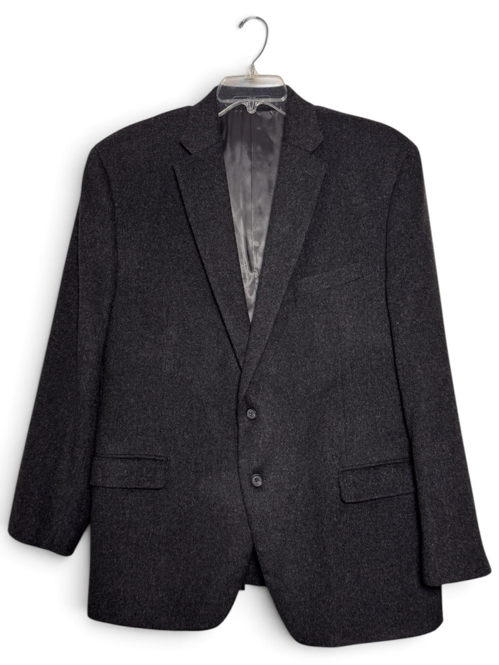100% Camel Hair Lauren Ralph Lauren Men’s Blazer Charcoal 48R